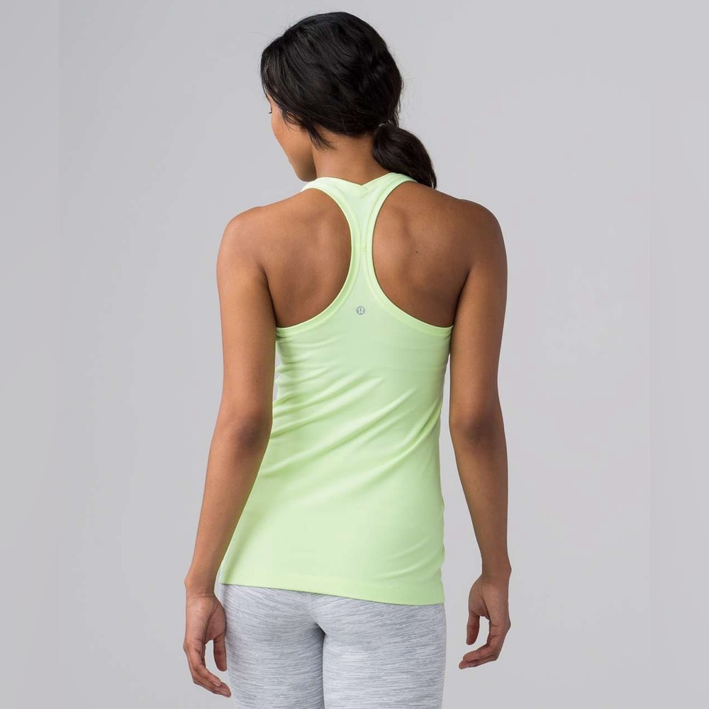 Lululemon Cool Racerback II Tank Top Faded Zap